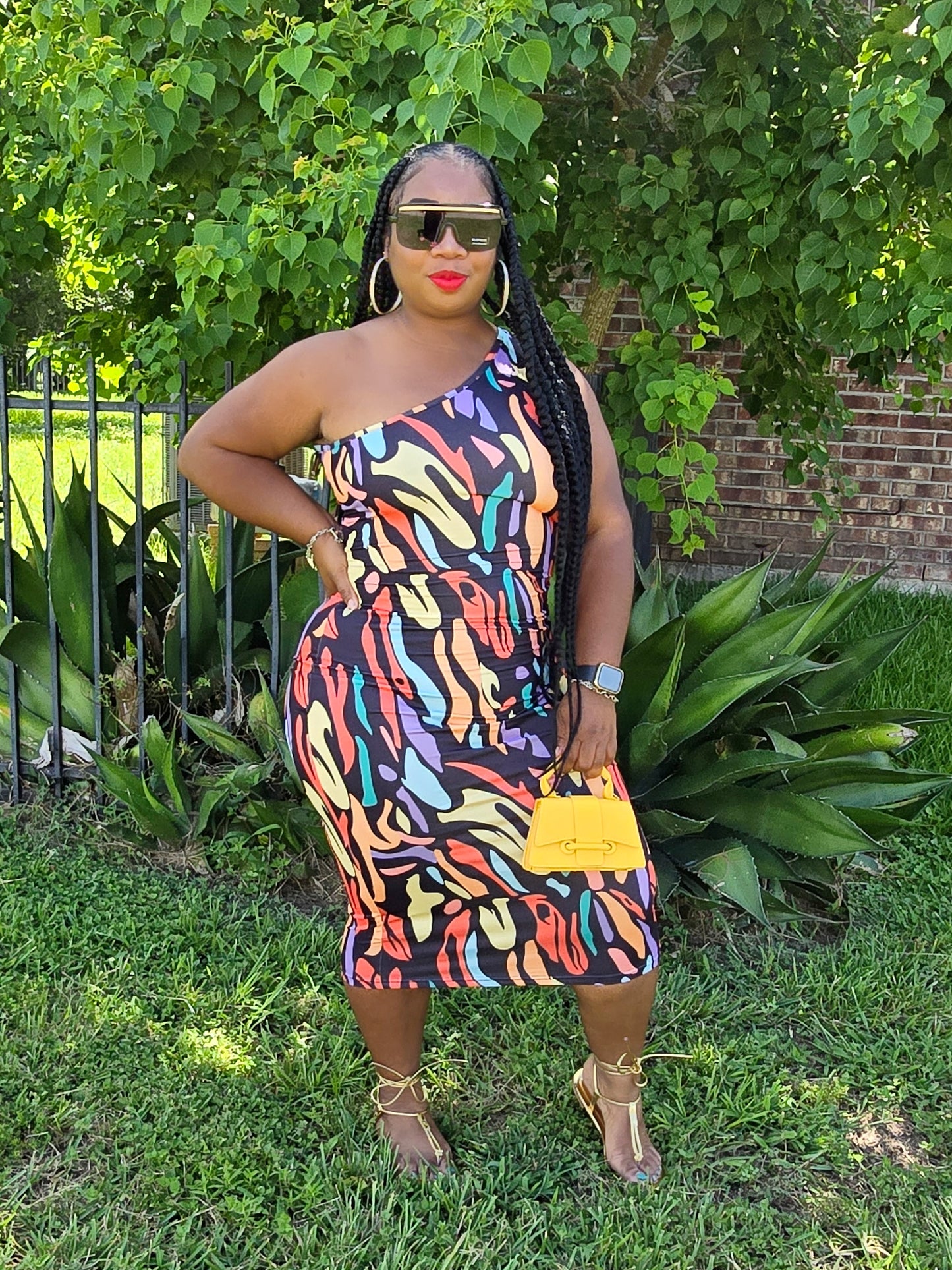 Eye Candy Abstract Dress