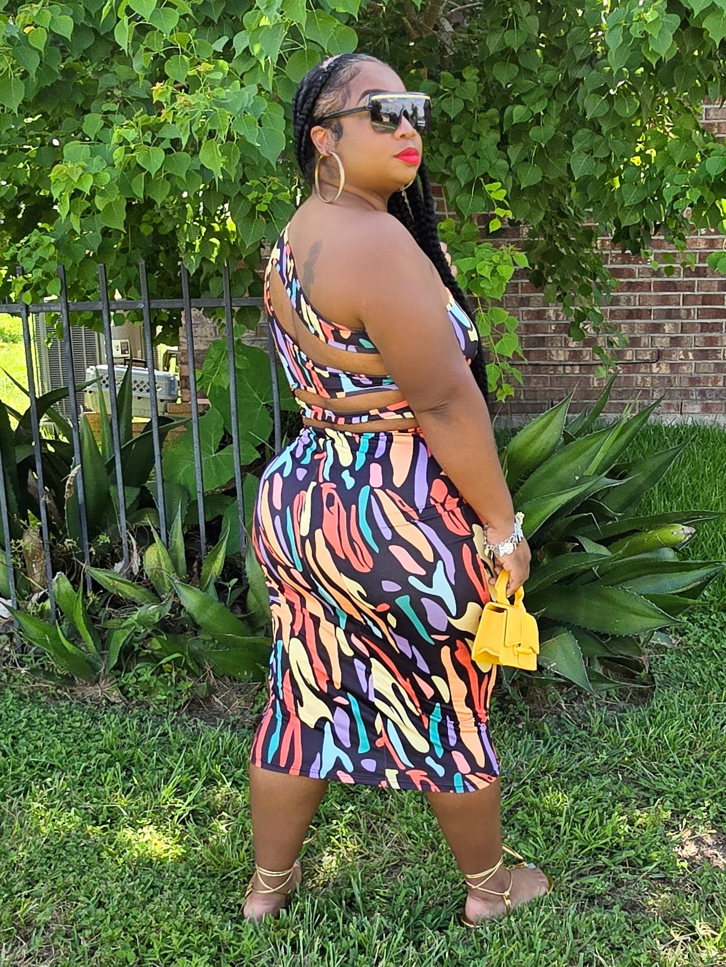 Eye Candy Abstract Dress
