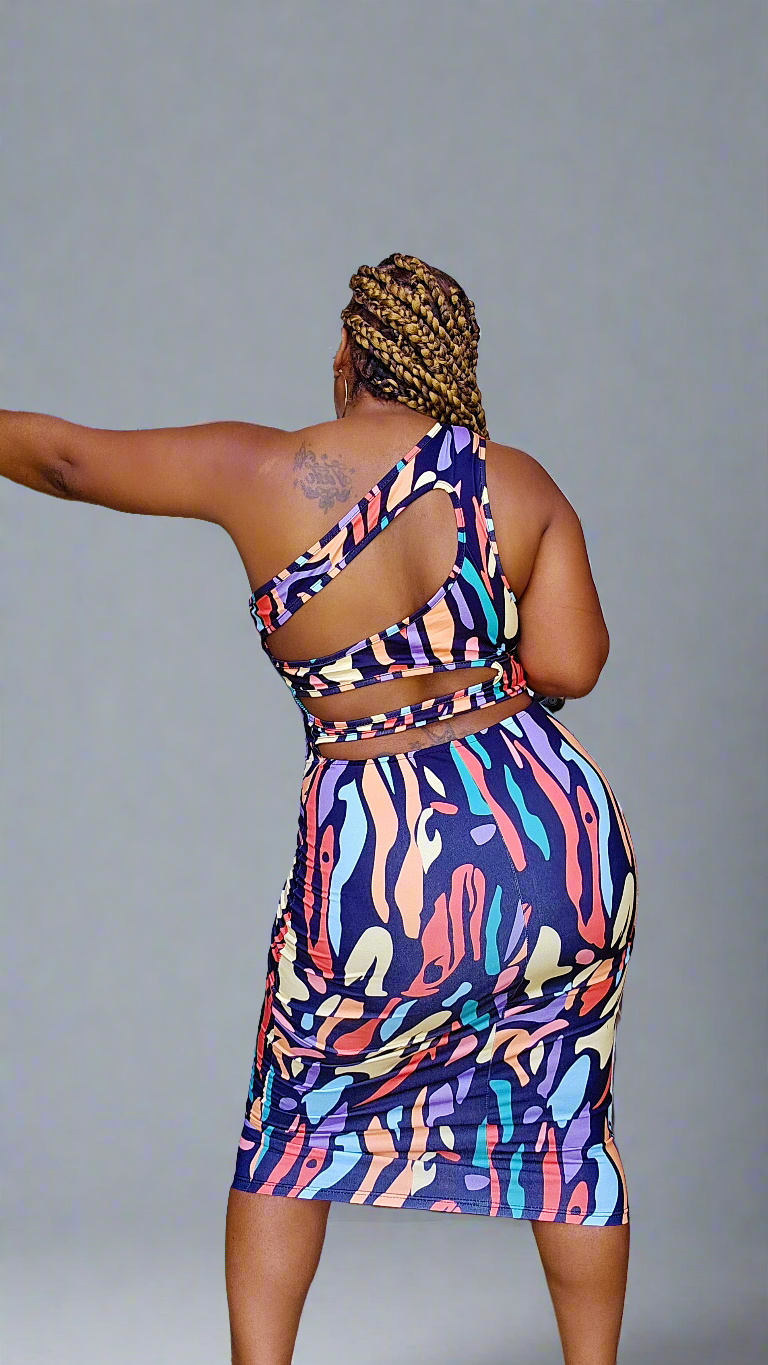 Eye Candy Abstract Dress