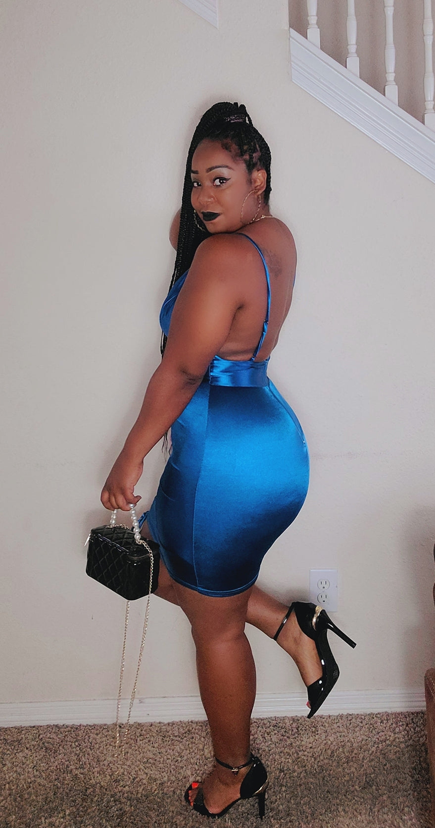 Give Em the Blues Dress