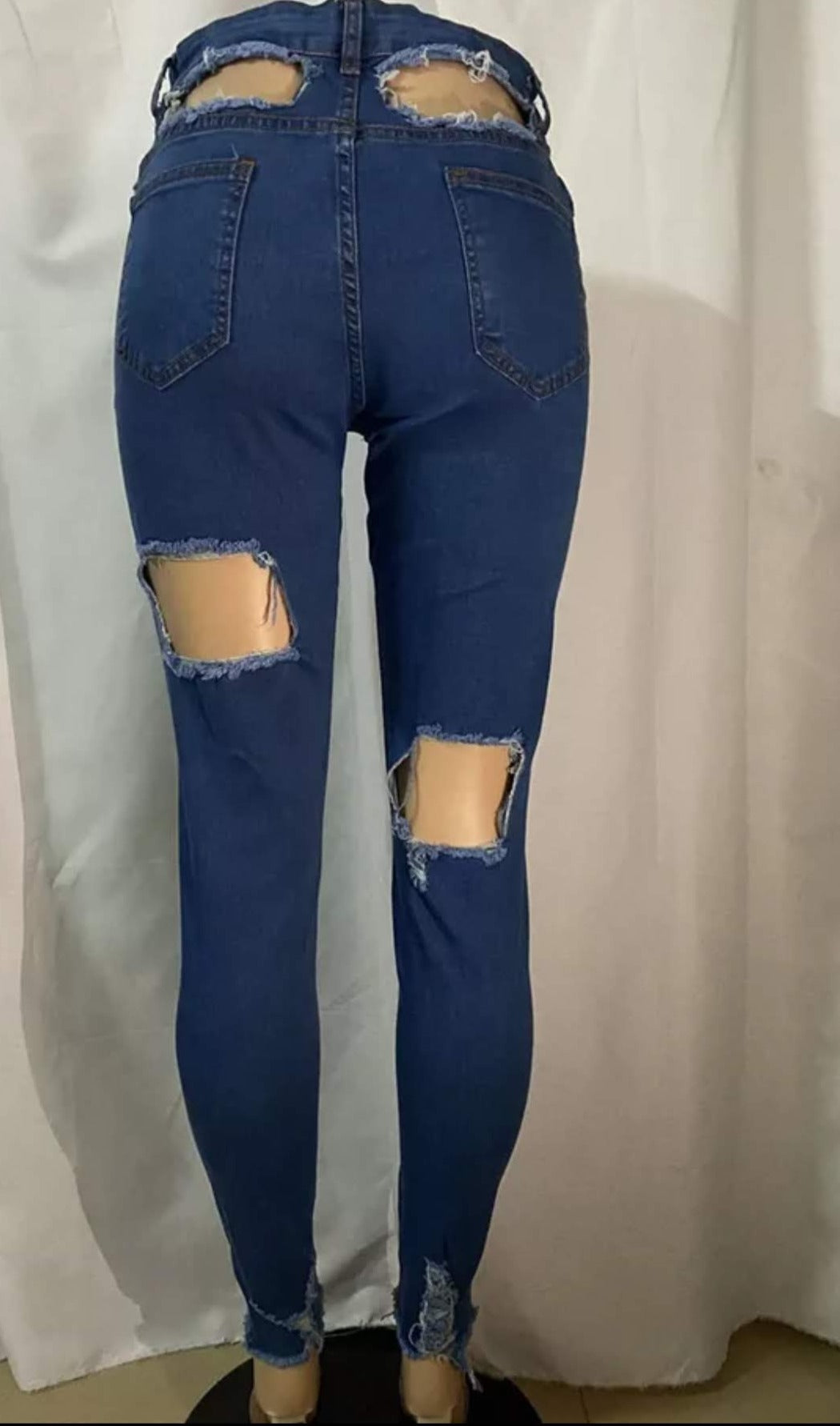 Sexy Stretch Ripped Hole Jeans