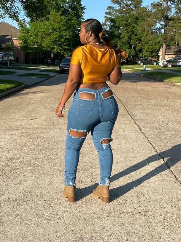 Sexy Stretch Ripped Hole Jeans