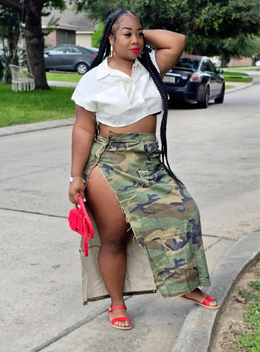 Unhinged (Camo Skirt)