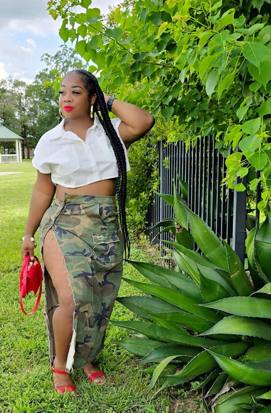 Unhinged (Camo Skirt)
